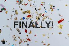finally